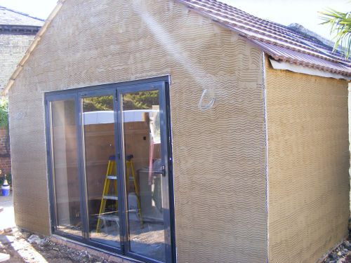 Random photo of us working on a project